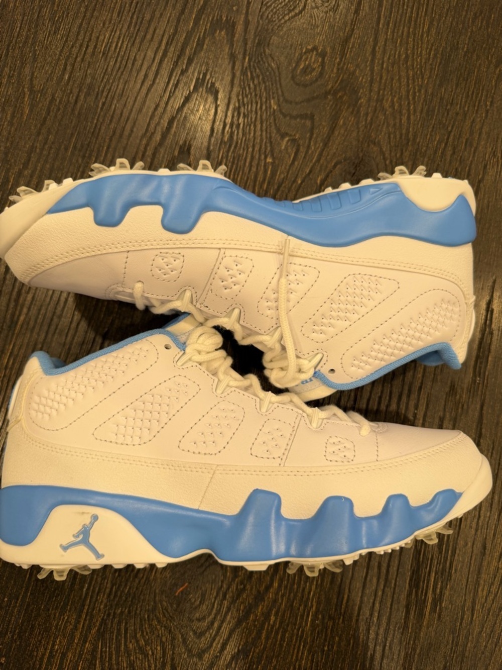 Nike Men’s Air Jordan 9 Low Golf Size 8.5 University Blue